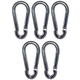 Sunload Fire Brigade Carabiner Galvanised Steel Carabiner Hook (10 x 100)