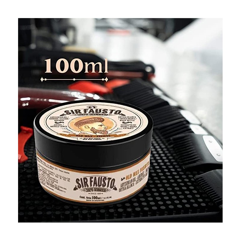 Sir Fausto Old Wax Strong Hold Styling Wax 100ml