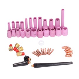 TIG Welding Accessory Kit, Back Arc Welder Accessories 46Pcs for PTA-9 PTA-9V PTW-20