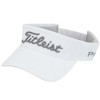 Titleist TH25VTPN2 Men's Tour Performance Visor, White x Charcoal