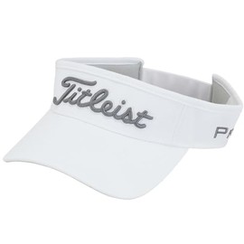 Titleist TH25VTPN2 Men's Tour Performance Visor, White x Charcoal