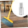 OSALADI Telescopic Rod Suite Connector Threaded Handle Tips Broom Handle