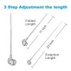 Hypersonic 2-Pack Car Bumper Corner Antenna Pole Adjust Driving Parking