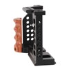 Camera Cage with Wooden Handle for Alpha A7C ILCE 7C
