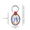 Komonee Christianity Keychain Religious Key Ring Christian Key Chain Catholic
