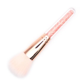 Nail Tool with Stone Nail Dust Brush Pink Gel Nail