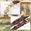 Leather Dog Leash 8ft x 3/4 inch,Strong Heavy Duty Genuine