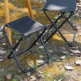 Kopinma Outdoor Folding Stool Portable Stool Travel Camping Fishing Folding Stool Subway Queuing Artifact Large