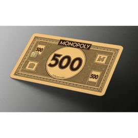Monopoly 500 Credit Card Skin, Debit Card Covering - Style: Holographic