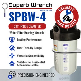 Heavy Duty Metal Water Filter Housing Wrench #4 for Whirlpool Models