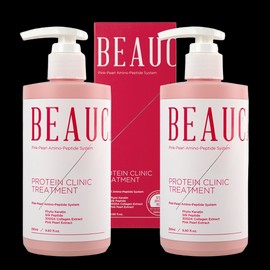 viewcan Bucan Silk Protein Clinic Hair Treatment 290ml Improves hair texture for damaged hair and dull hair (2 items + 1 more) / 뷰캔 실크 단백질 클리닉 헤어 트리트먼트 290ml 손상모발 부시시한머리 머릿결개선 (2개+1개더)
