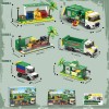 Hiweego City Garbage Truck Building Set, 3-in-1 811PCS Recycling Station