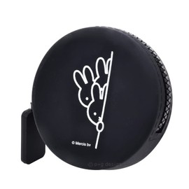 Peg Design CURUN Miffy Black Women's Accessory Pouch, Black