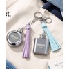 Pips Pocket Flask Keyring (SQUARE)