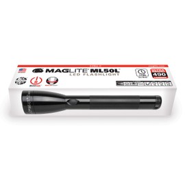 Maglite ML50L LED 2-Cell c Flashlight in Display Box, Black