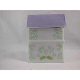 New Coriander Spice Jar – “The Lovely Spice Village” – Fine Porcelain Spice Jar by Lenox, 1989