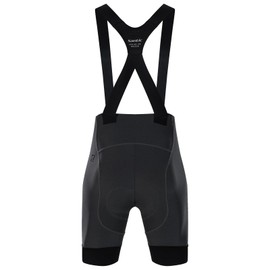 Suntic Men's Cycling Pants, Bib Pants, For Spring and Summer, 4D Padded, For Spring, Summer, Bicycle, Elastic, Sweat Absorbent, Quick Drying, Cycling Pants, Black, M