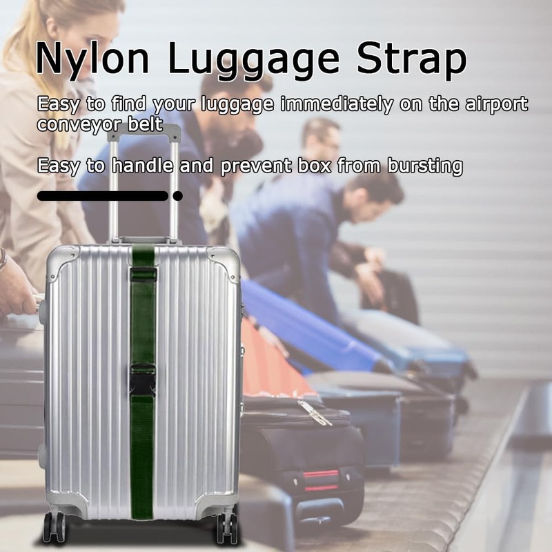 Tie Down Strap, Adjustable Nylon Strap, Car Luggage Straps, Heavy