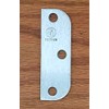Hinge Blanks for Door Hinges, Satin Nickel, Filler Plates, 3.5