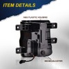 ALLGOOD LED Fog Lights w/Bulbs, Compatible with Chevy Silverado 1500