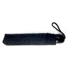 Small Portable Compact Black Umbrella with Manual Folding Mechanism