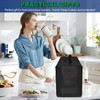 Dust Cover for Ninja Food Processor Plus 9-Cup, BN601 (Black)