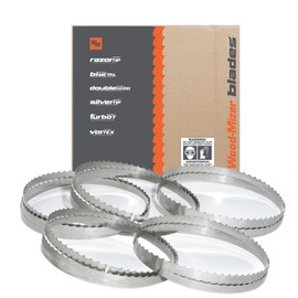 Wood-Mizer 126" Sawmill Bandsaw Blades 5-Pack for LX30 Portable Sawmill - DoubleHard 10° All-Purpose Sawing