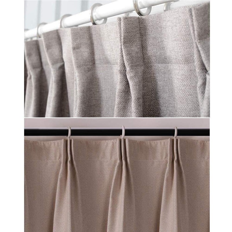 30 Pcs Stainless Steel Curtain Hooks Pinch Pleat Curtain Hook