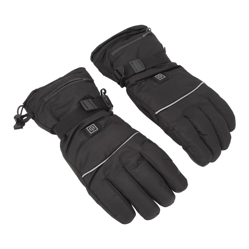 One Pair Heated Gloves 3 Level Temperature Touchscreen Anti Slip