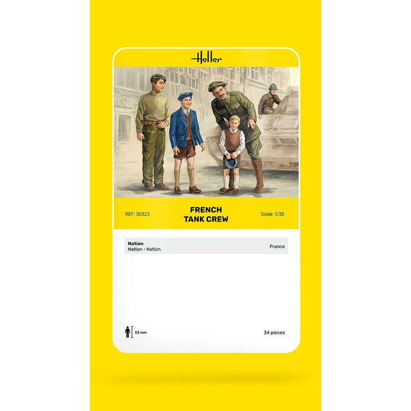 Heller 1:35 - French Tank Crew