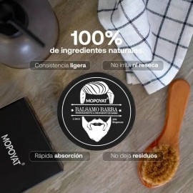 Bálsamo Para Crecimiento De Barba MOPOYAT Minox 20% Biotina Vegano