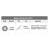 TRUPER PIES-6160T 6" Silicon Carbide Bench Grinding Wheels. Grit=60, Thickness=1",