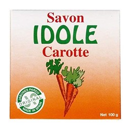 Idole Exfoliating Soap - Carrot 3.53 oz. (Pack of 2)