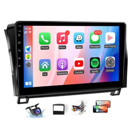 Naifay Car Stereo for Toyota Tundra 2007-2013 Toyota Sequoia 2008-2018 Radio Upgraged, 10.1inch Touch Screen for Tundra Carplay Android Auto Bluetooth GPS WiFi, Only Support Original Big Screen Model