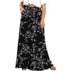 Lastshe Women's Plus Size Pants Wide Leg High Waist Flowy