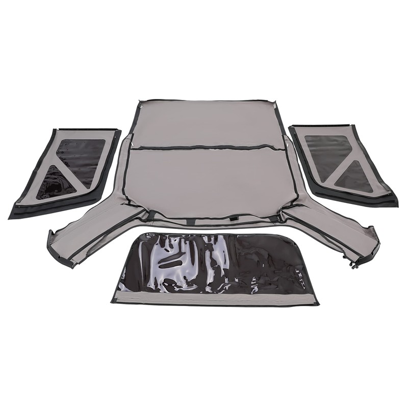 HECASA Soft Top Replacement Compatible with 2007-2018 Jeep Wrangler 2