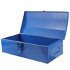 DOITOOL Iron Tool Box Storage Container for Car Portable Mechanics Tool Organizer for Garage and Home Use Easy Access