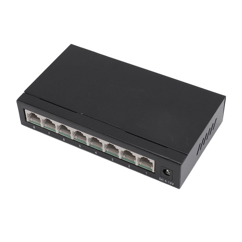 8 Port 10 100Mbps Fast Ethernet Switch Desktop Ethernet Splitter