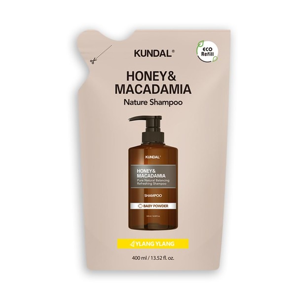 KUNDAL Nature Shampoo Refill #Ylang Ylang Honey & Macadamia Nature