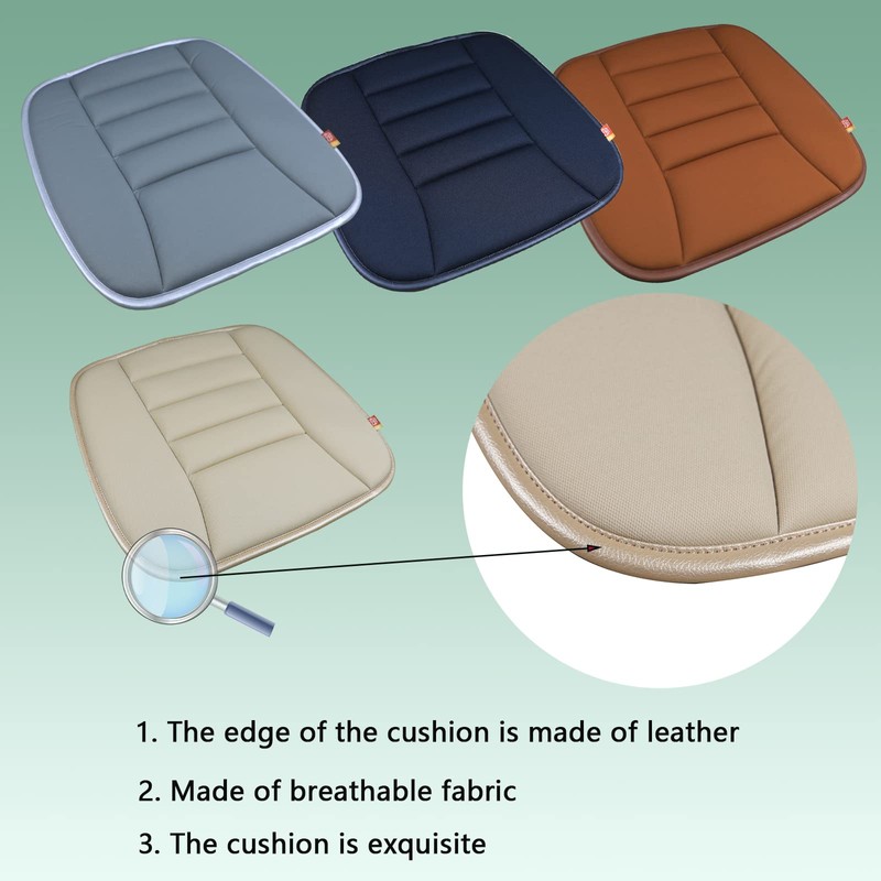 RaoRanDang Car Seat Cushion Pad for Driving, Chair Cushion for