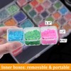 RJ-Sport Dual-Sized Diamond Art Storage Containers with 28 Small &