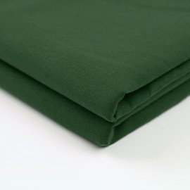 A-Express 100% Cotton Fabric - 60 Inch 150cm Wide - Plain Cotton Fabric by The Metre - Ideal for Quilting, Sewing, Dressmaking, Curtain Linings, Totes, Bedding, Pillowcases - Dark Green 0.5 Metre