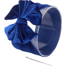 Baby Headband Hair Turban Large Bow Soft Bow Baby Hair Accessories Newborn Photo Newborn Color1