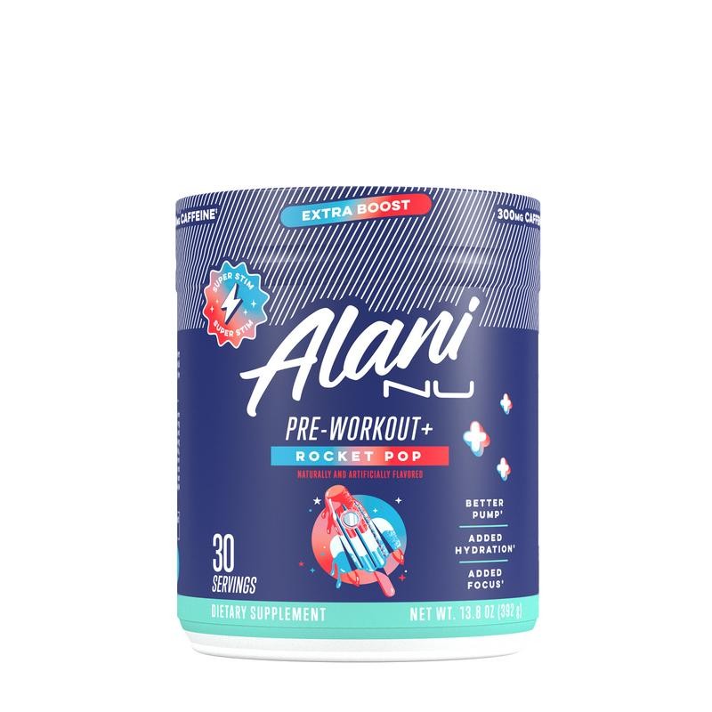 Alani Nu Pre-Workout+ - Advanced Pre-Workout Powder:_Melonberry Blast Thermo