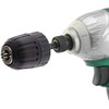 Yakamoz Keyless Drill Chuck, Quick Change 1/4-Inch Hex Shank 0.8-10mm