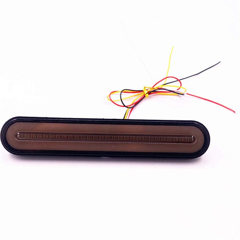 TKS Truck, Bus, Heavy Equipment, Flowing Turn Signal, Yellow, Red