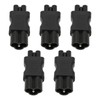 5 Pcs IEC320 C6 to IEC320 C5 Power Adapter Computer