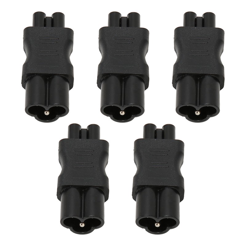 5 Pcs IEC320 C6 to IEC320 C5 Power Adapter Computer