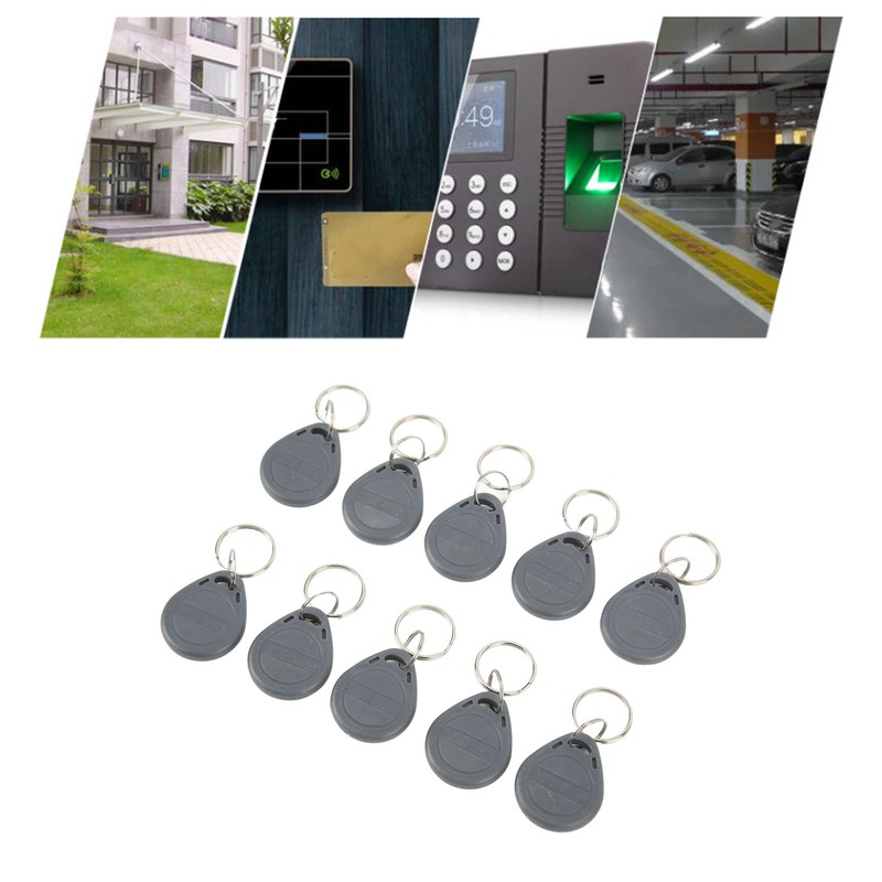 100PCS RFID Key Fob Sensitive Induction Waterproof 125KHz RFID Proximity