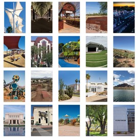 xtvinvm US City Mesa Arizona Travel Postcards from Around the World Vintage Postcard Pack for Mailing Business Christmas Holiday Birthday Postcards with Mailing Side Set of 20